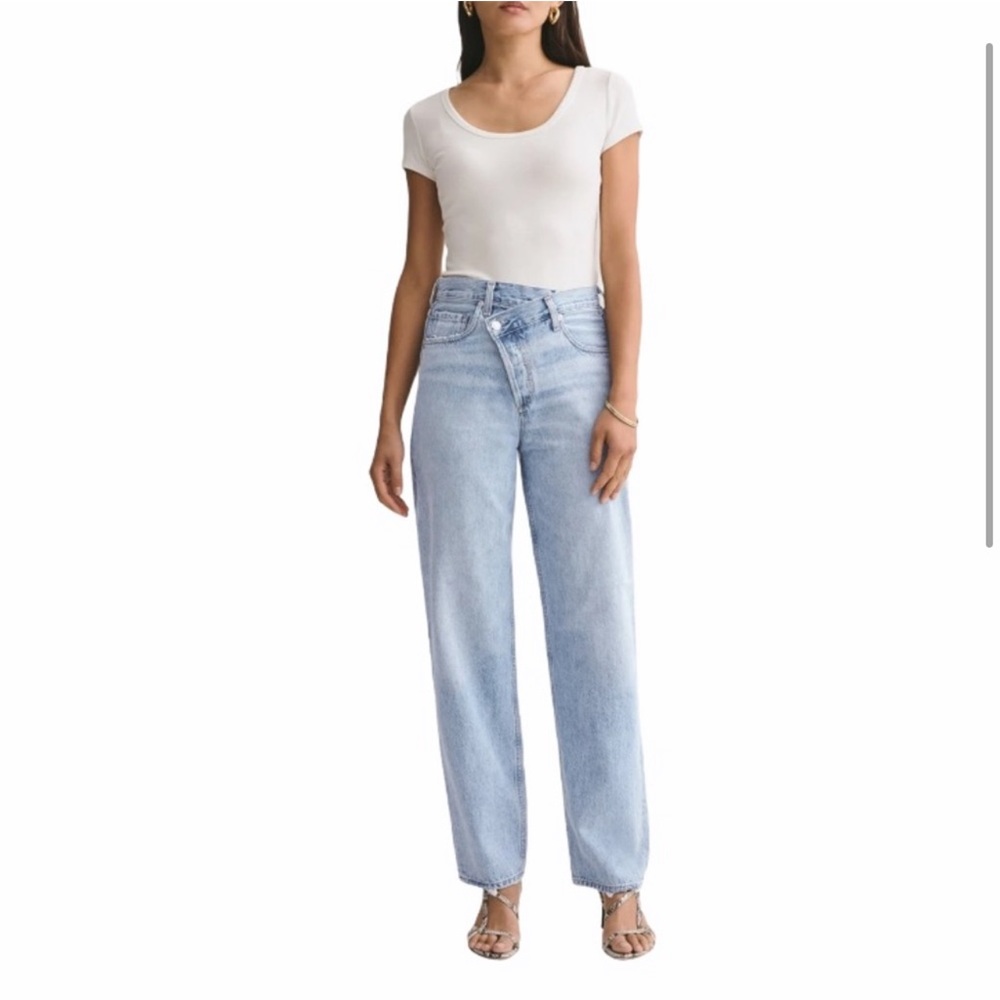 Agolde Criss cross jeans